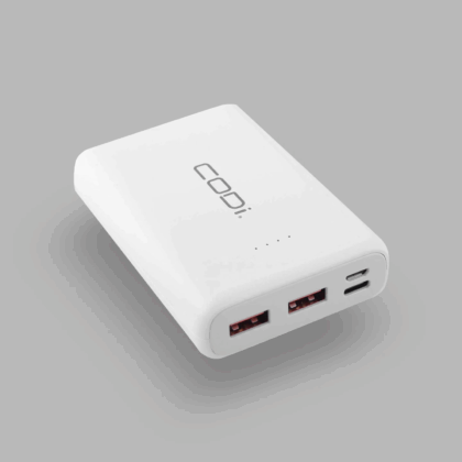 10,000mAh Quick Charge Power Bank by CODi