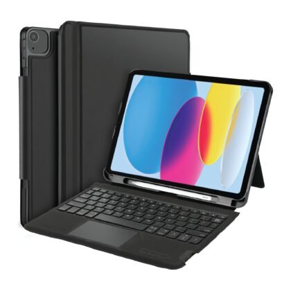 Bluetooth Keyboard Folio Case w/ Trackpad for iPad 10.9" (10th Gen) & iPad A16